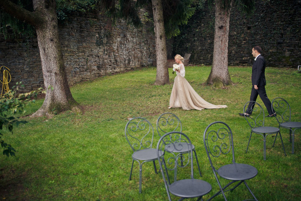 Свадьба на озере Брайес с церемонией в