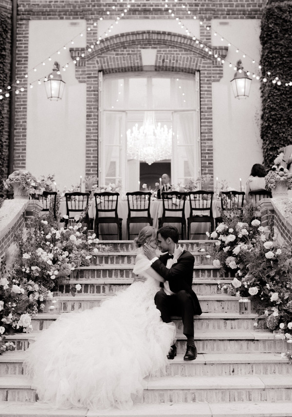 Трогательная свадьба во французском шато