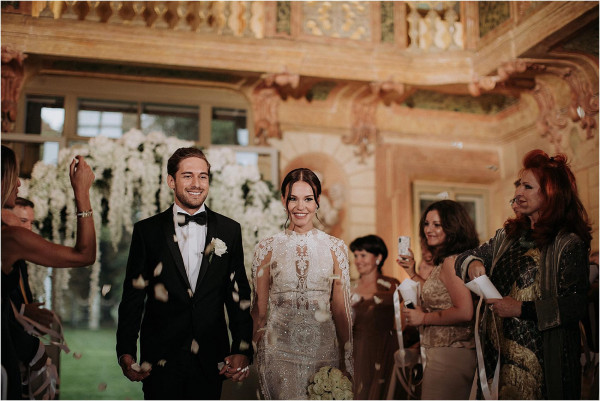 Свадьба на венецианской вилле Mosconi Bertani