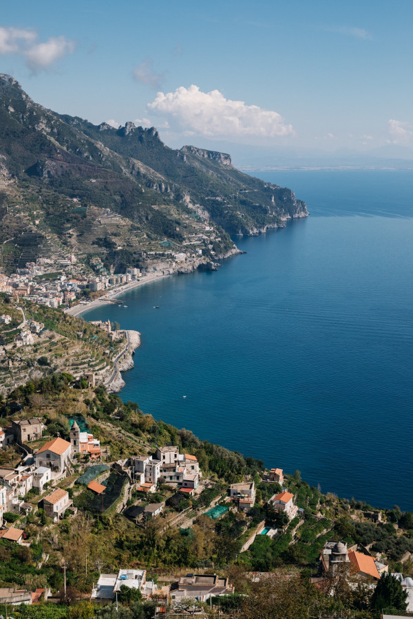 Белоснежная свадьба на побережье Амальфи