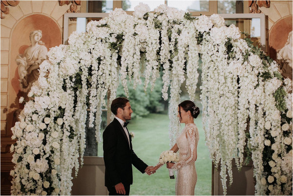 Свадьба на венецианской вилле Mosconi Bertani