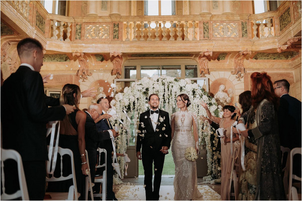 Свадьба на венецианской вилле Mosconi Bertani