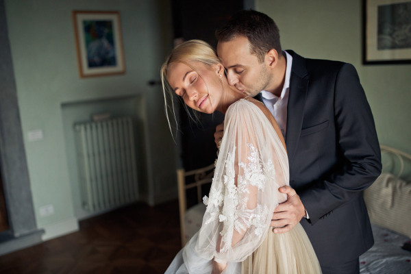 Свадьба на озере Брайес с церемонией в