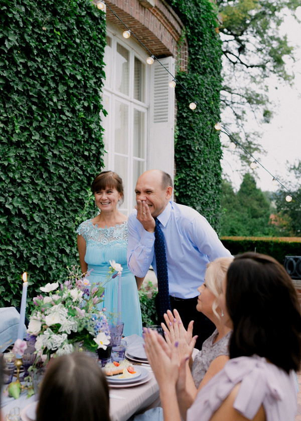 Трогательная свадьба во французском шато