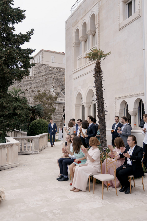 Осенняя свадьба на побережье Хорватии