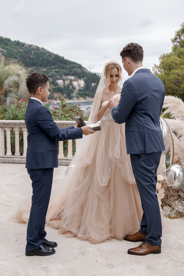 Осенняя свадьба на побережье Хорватии