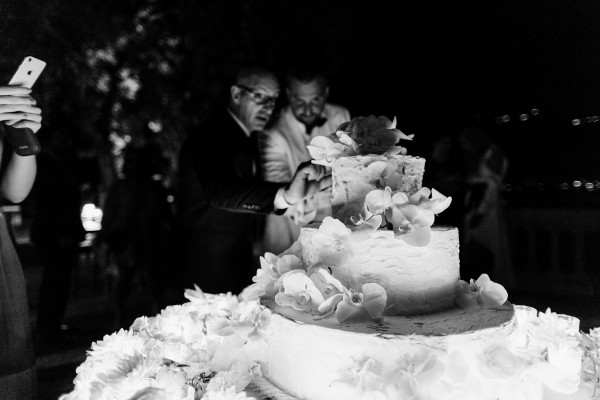 Свадебный ужин на берегу озера Комо