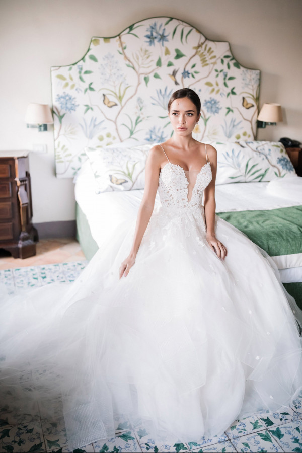 Белоснежная свадьба на побережье Амальфи