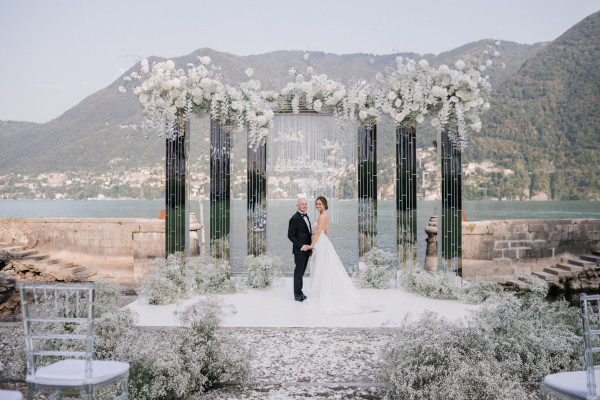 Свадьба на итальянской вилле Erba