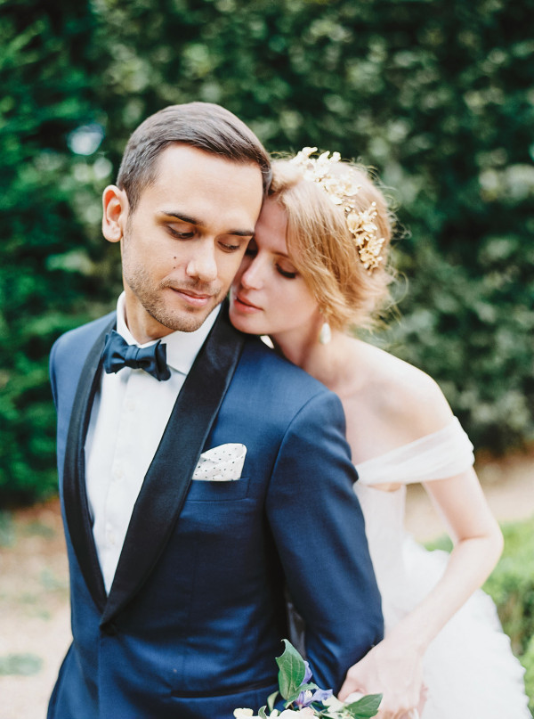 Трогательная свадьба во французском шато