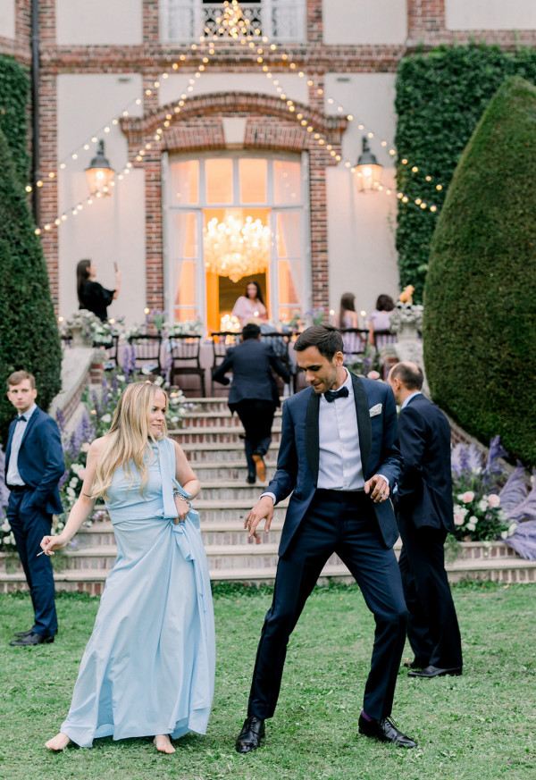 Трогательная свадьба во французском шато