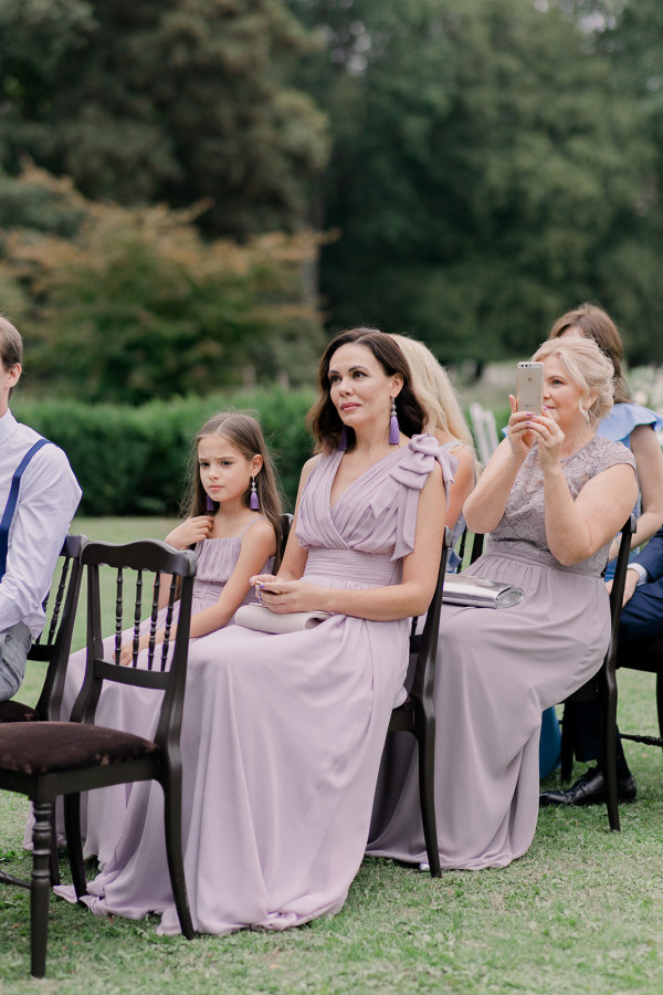 Трогательная свадьба во французском шато