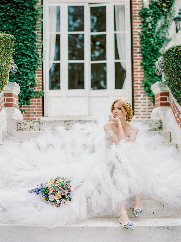 Трогательная свадьба во французском шато