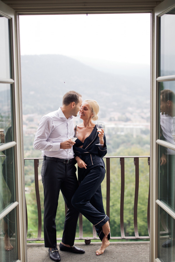 Свадьба на озере Брайес с церемонией в