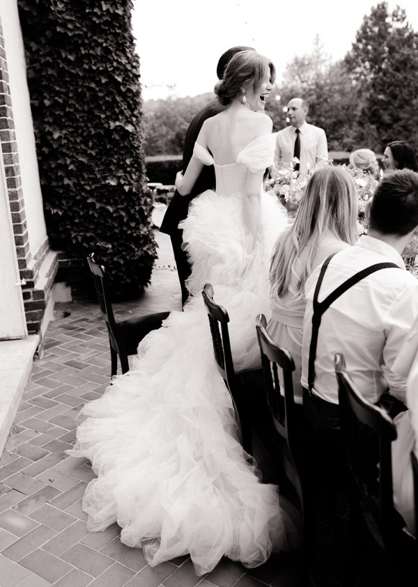 Трогательная свадьба во французском шато