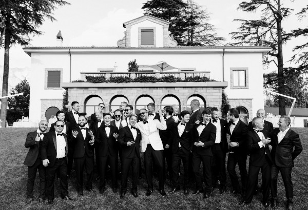 Свадебный ужин на берегу озера Комо