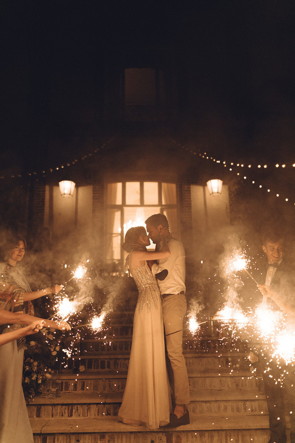 Трогательная свадьба во французском шато