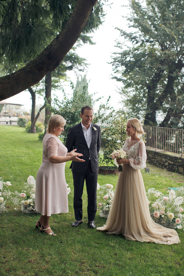 Свадьба на озере Брайес с церемонией в