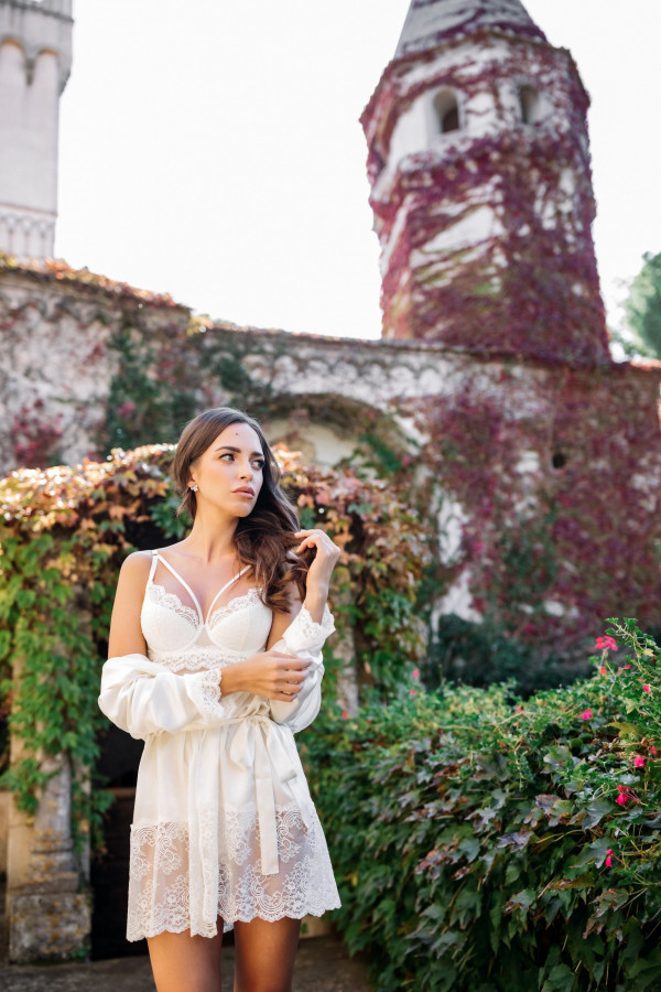 Белоснежная свадьба на побережье Амальфи