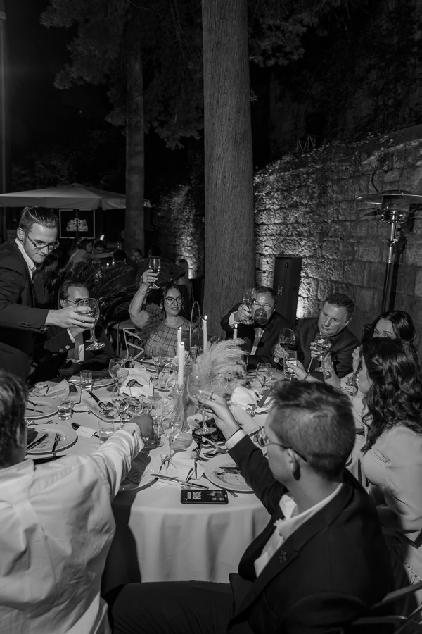 Осенняя свадьба на побережье Хорватии