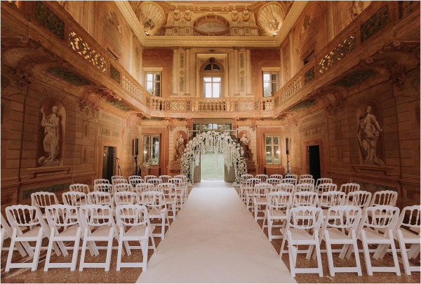 Свадьба на венецианской вилле Mosconi Bertani