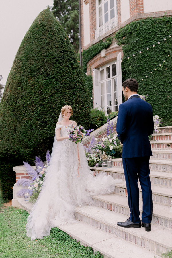 Трогательная свадьба во французском шато