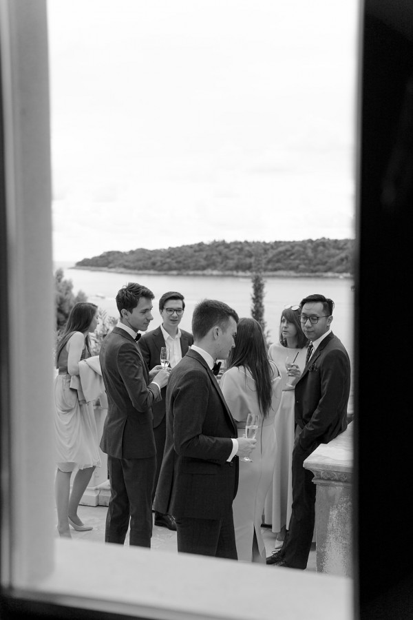 Осенняя свадьба на побережье Хорватии