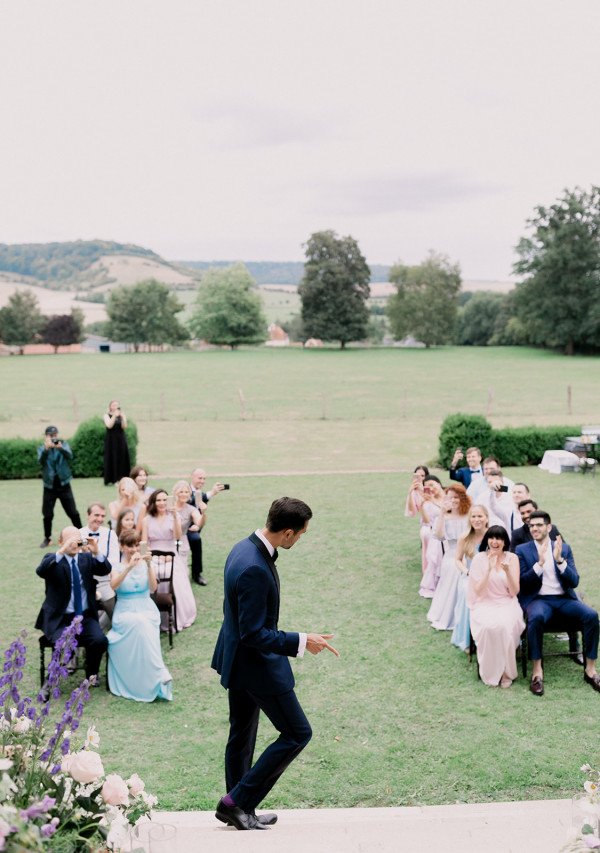 Трогательная свадьба во французском шато