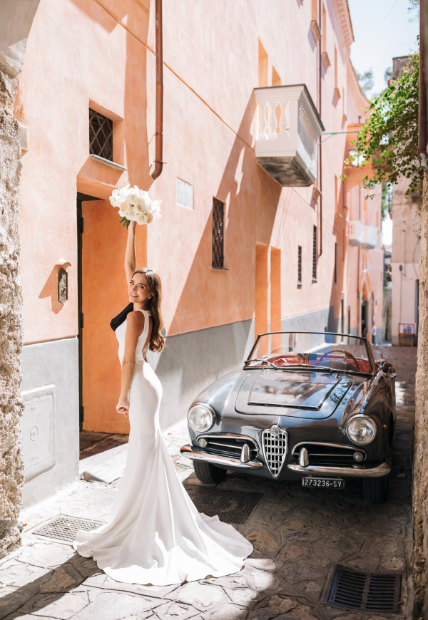 Белоснежная свадьба на побережье Амальфи