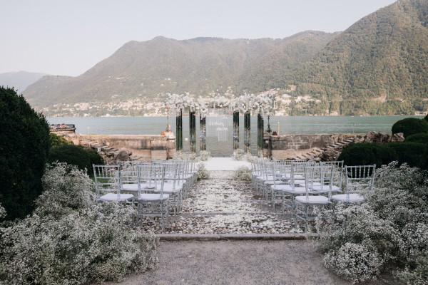 Свадьба на итальянской вилле Erba