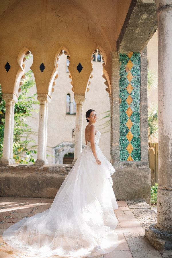 Белоснежная свадьба на побережье Амальфи