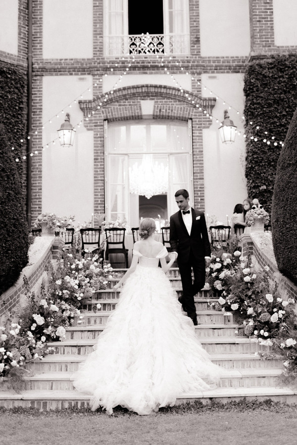 Трогательная свадьба во французском шато