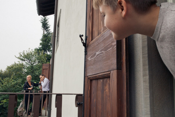 Свадьба на озере Брайес с церемонией в