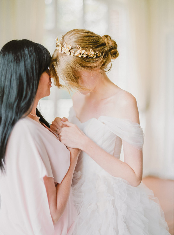 Трогательная свадьба во французском шато