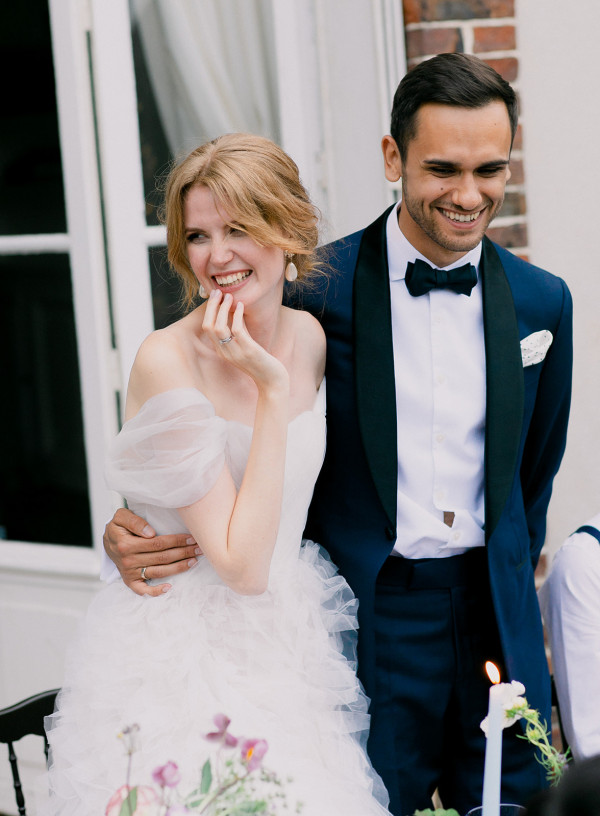 Трогательная свадьба во французском шато