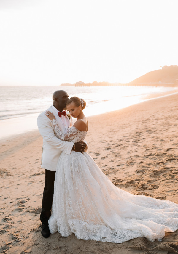 Свадьба в Малибу на берегу океана