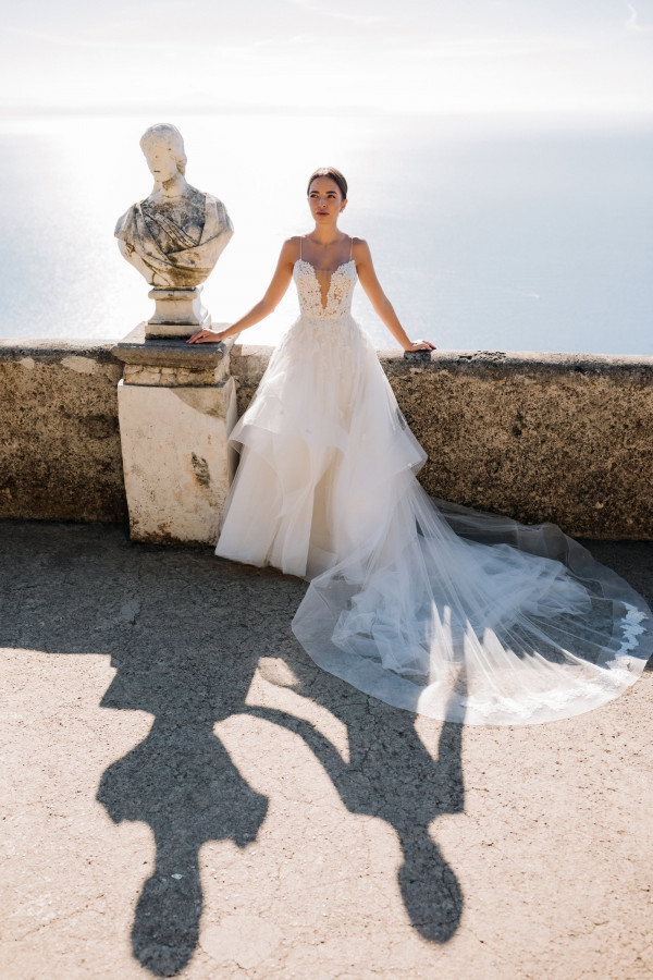 Белоснежная свадьба на побережье Амальфи