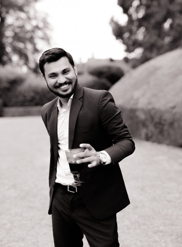 Трогательная свадьба во французском шато