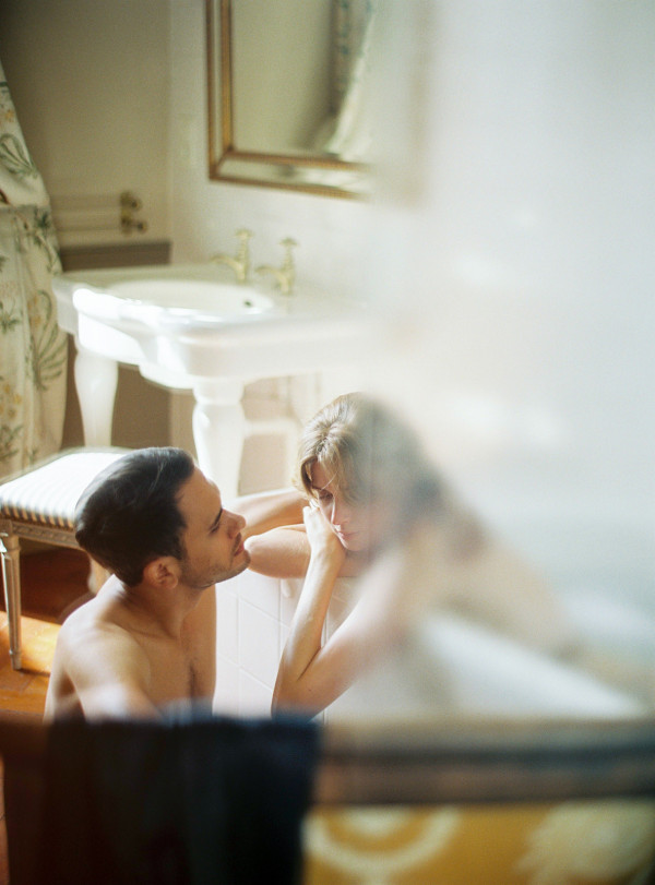 Трогательная свадьба во французском шато