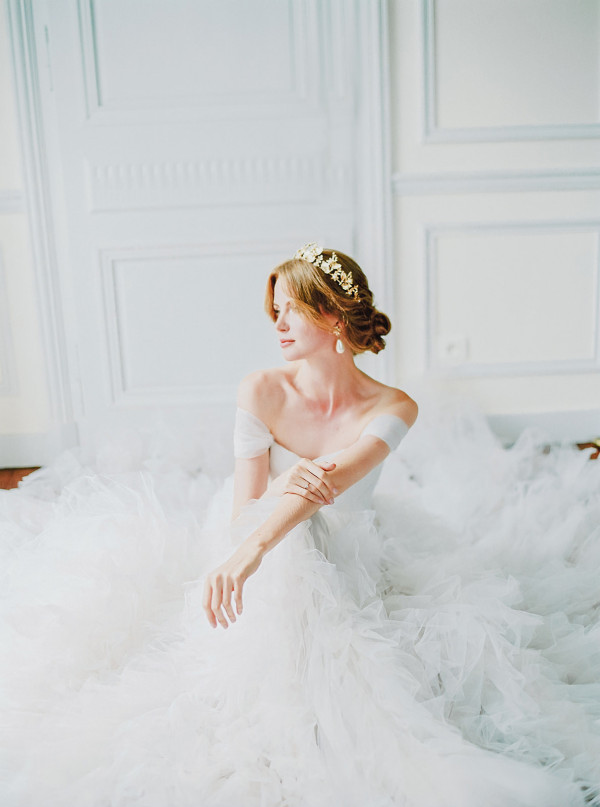 Трогательная свадьба во французском шато