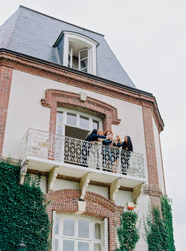 Трогательная свадьба во французском шато