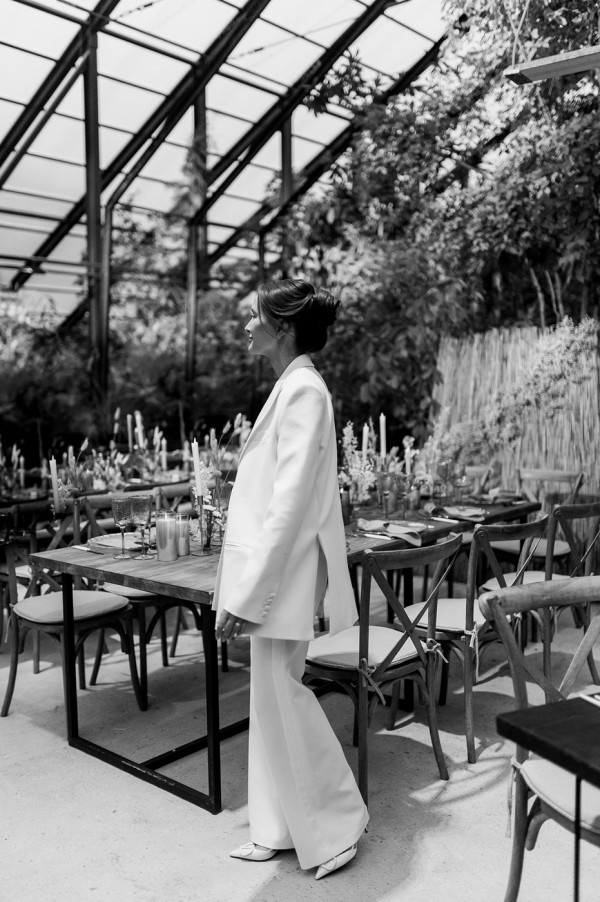 Свадьба в ботаническом саду