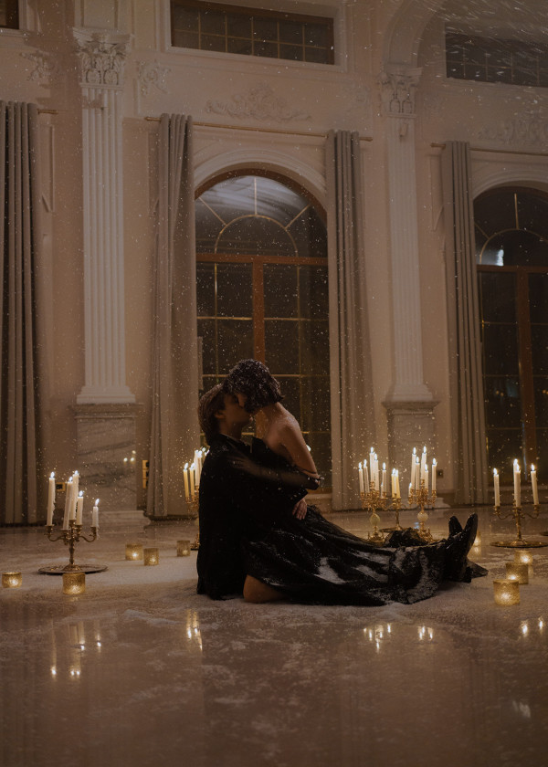 Волшебная съемка в предвкушении Нового года