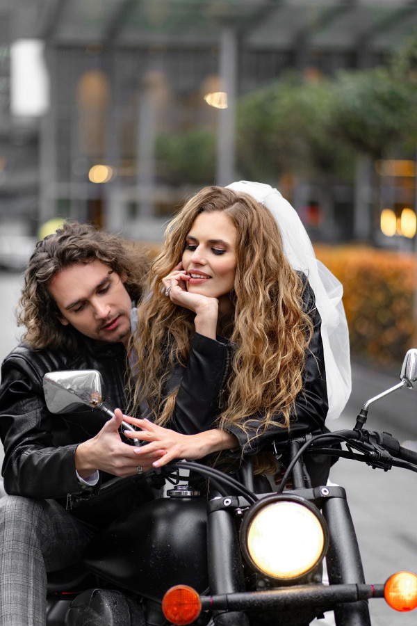 Любовь в мегаполисе. Творческая съемка салона «Белое