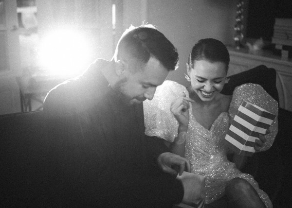 Романтичное свидание в преддверии Нового года