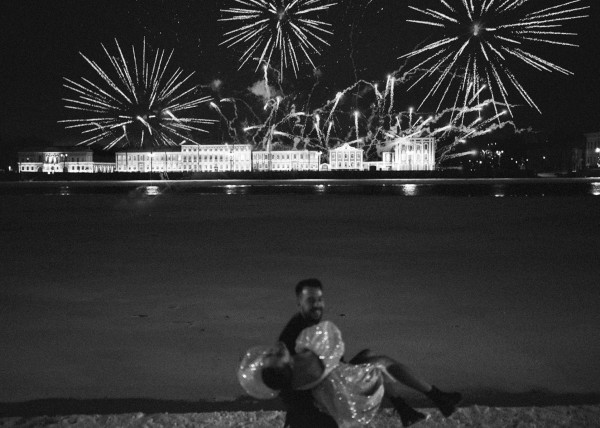 Романтичное свидание в преддверии Нового года