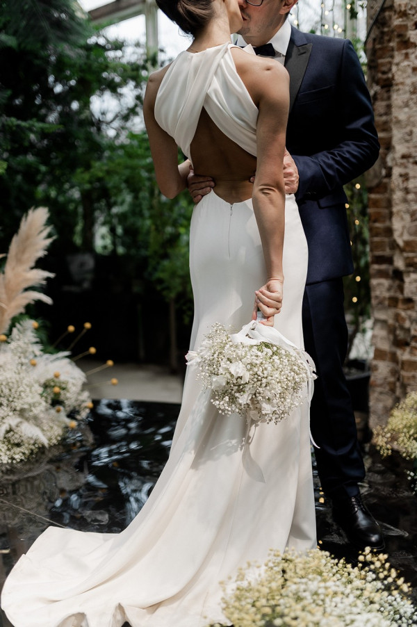 Свадьба в ботаническом саду