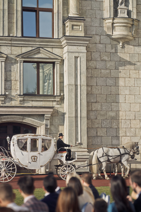 Сказочная свадьба в замке