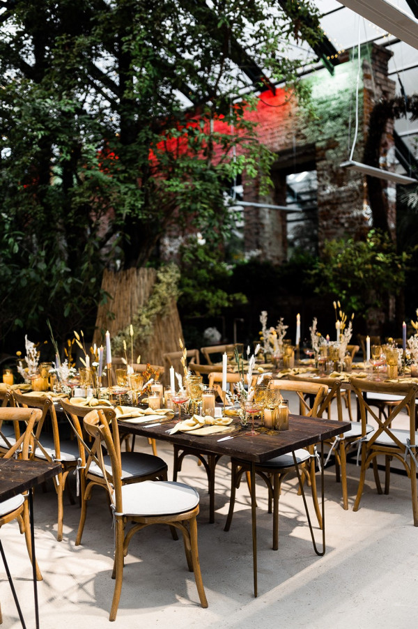 Свадьба в ботаническом саду