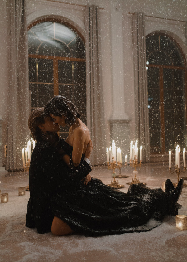 Волшебная съемка в предвкушении Нового года